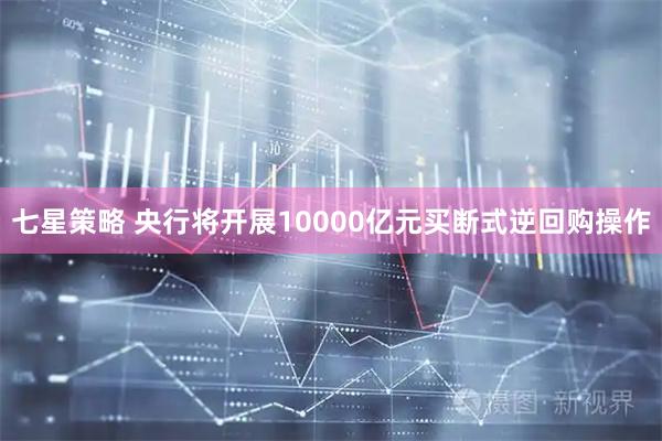 七星策略 央行将开展10000亿元买断式逆回购操作